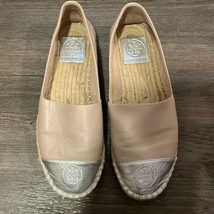 Tory Burch women’s espadrille shoes worn 3x